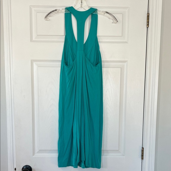 Jolie Teal Backless Dress - Picture 4 of 4